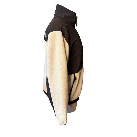 The North Face Vintage Y2K Denali Black and White Fleece Jacket Women's Medium - Picture 7 of 8